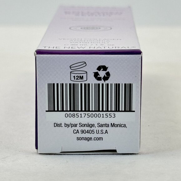 Sonäge Collagen Boosting Serum Promotes Skin Smoothness Elasticity Vegan 1 Oz - Picture 7 of 8